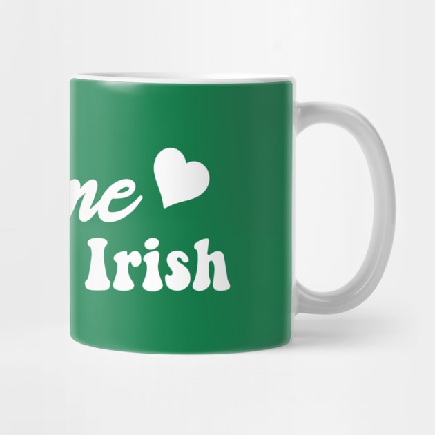 Kiss me I'm not irish funny Ireland women's tee by Daniel white